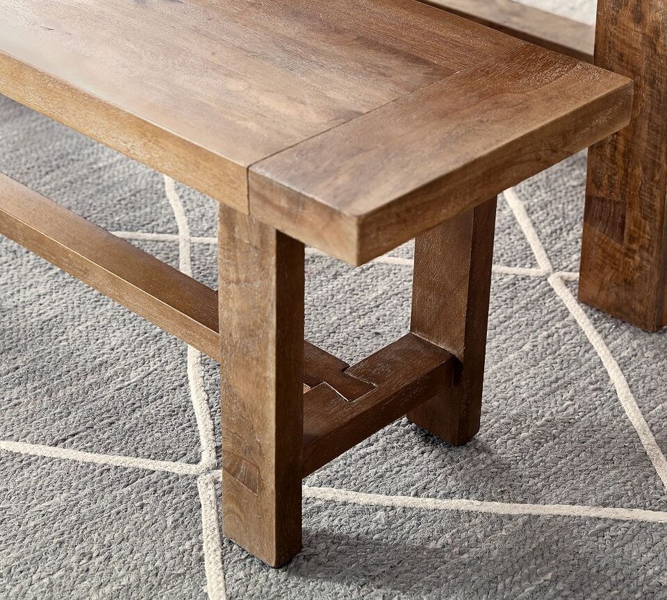Reed Dining Bench | Pottery Barn Australia